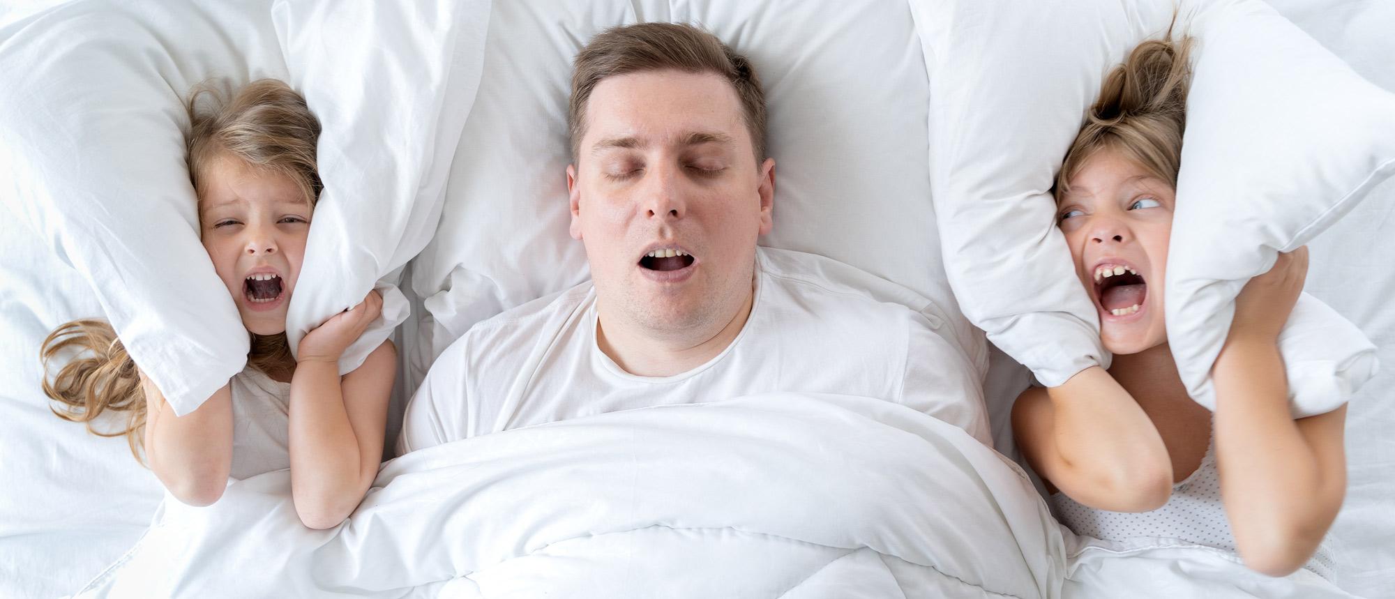 Schlafstörungen Müde Schnarchprobleme Schlafapnoe